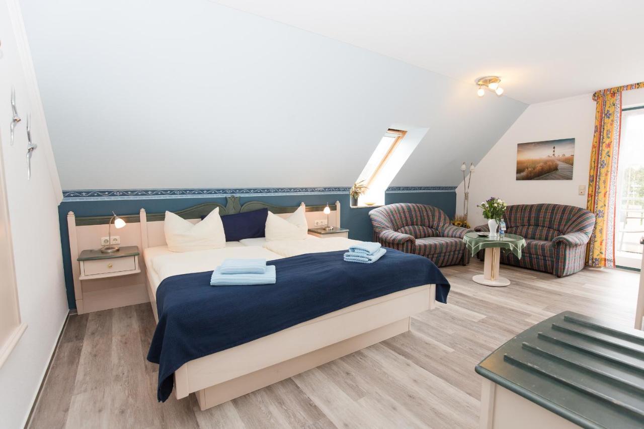 זינקסט Hotel Garni Am Deich מראה חיצוני תמונה